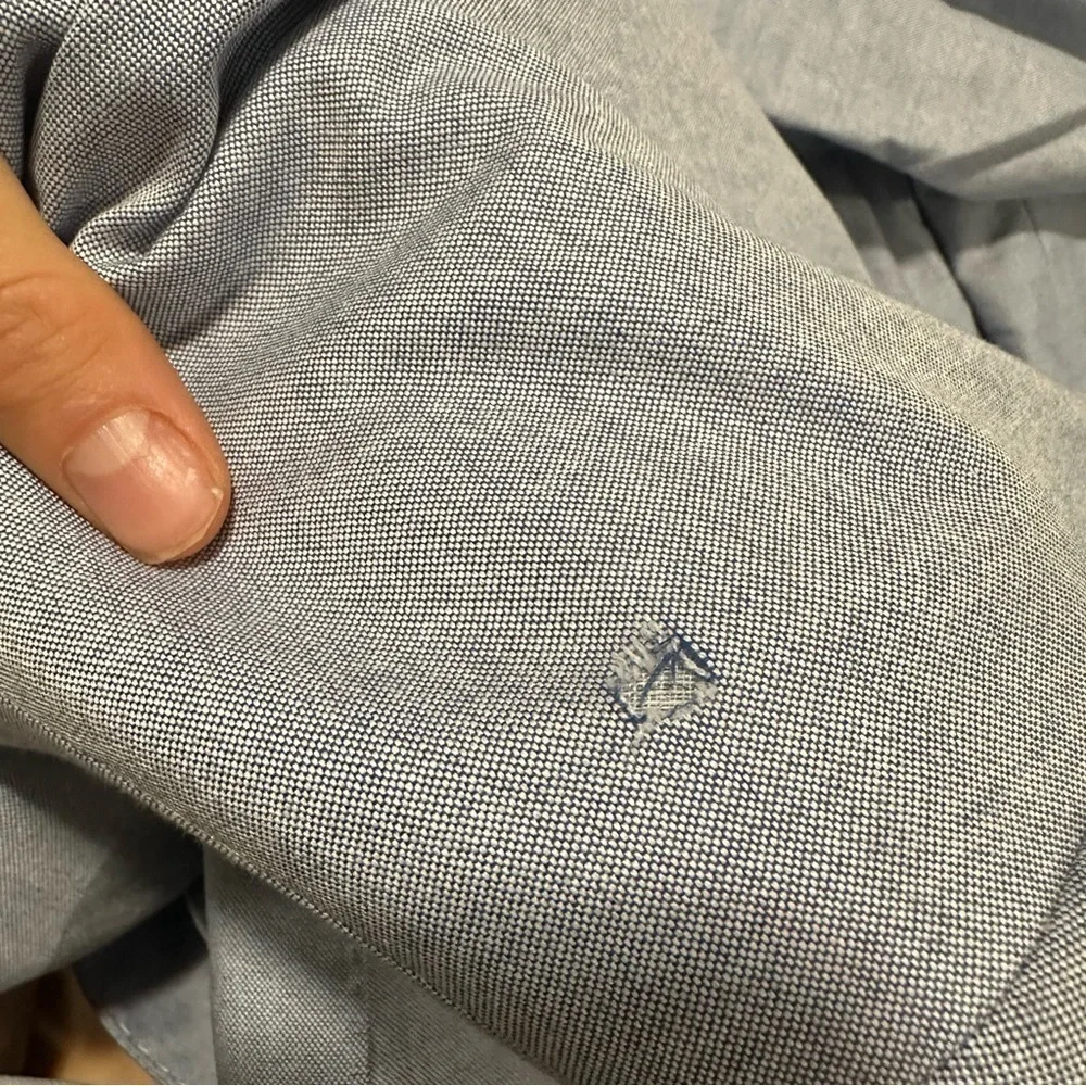 J crew light blue Ludlow Slim-fit suit jacket in Portuguese cotton oxford